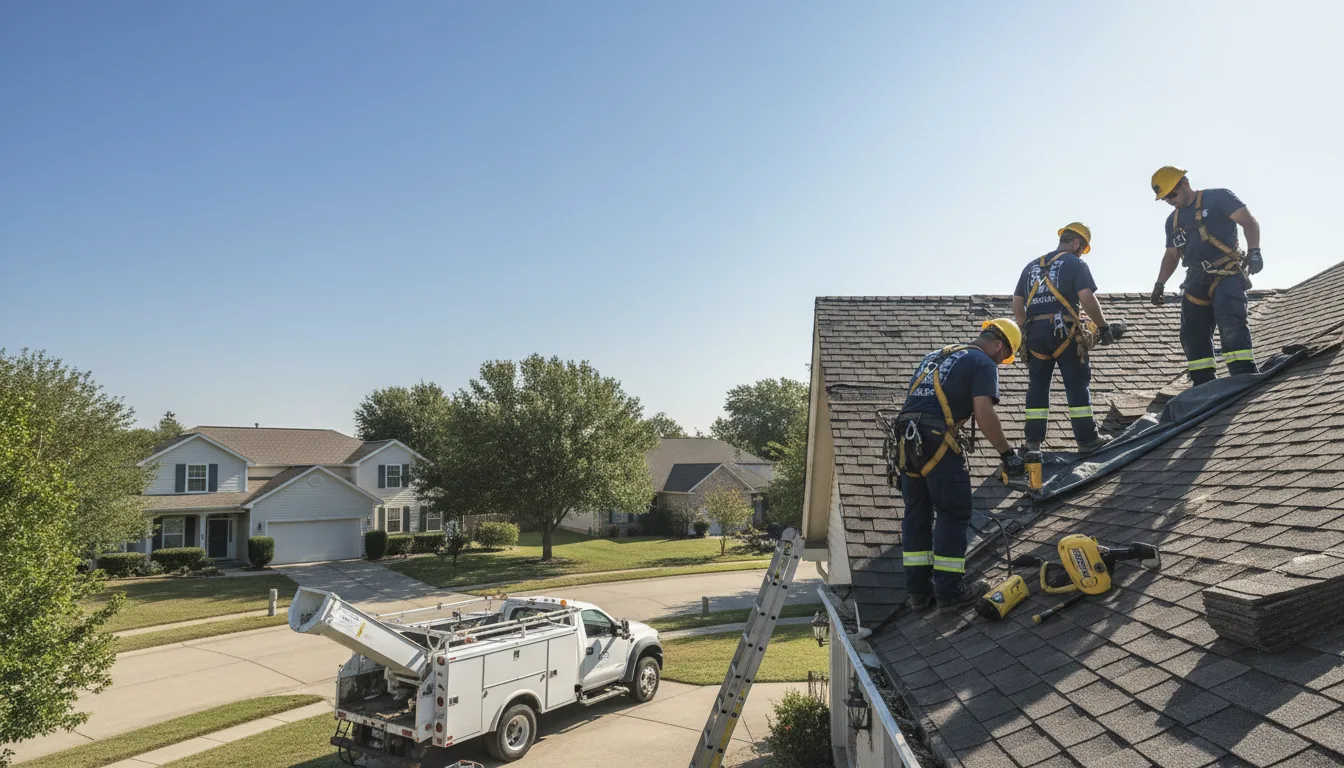 Emergency Roof Repair in Woodstock, IL near me